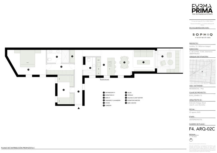 Plano Distribución D