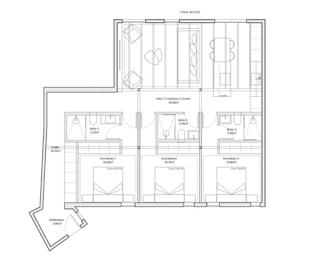 Plano Distribución C