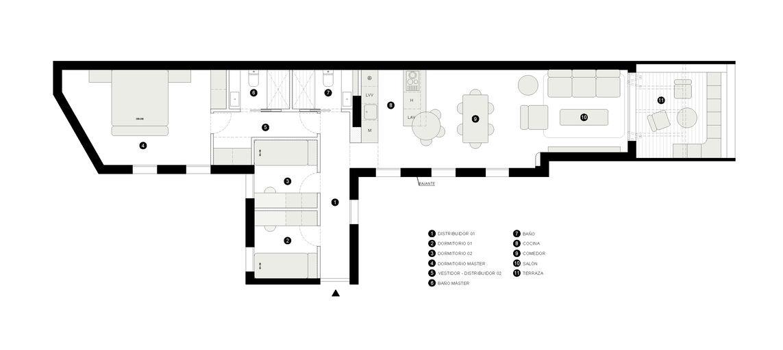 Plano Distribución A