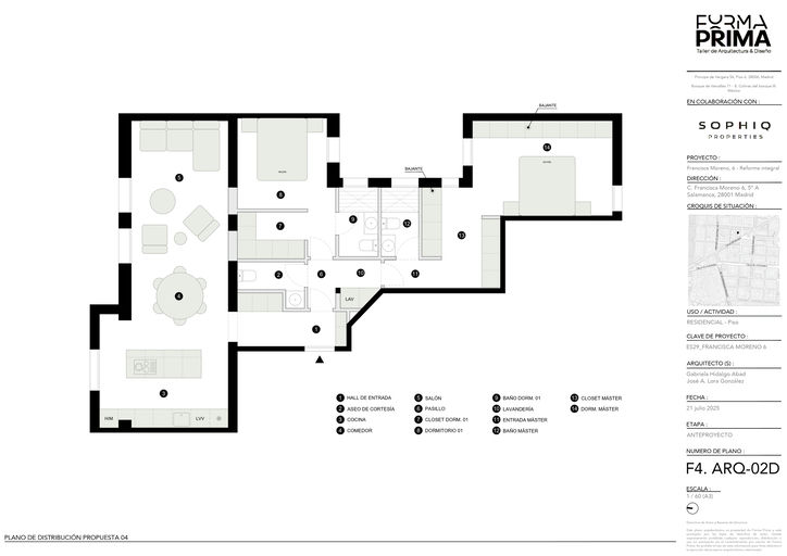 Plano Distribución B