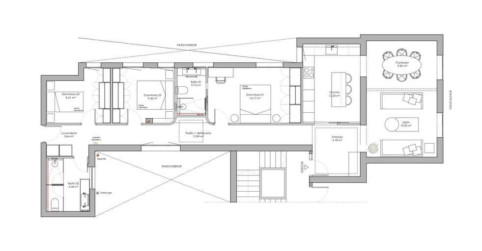 Plano Distribución B