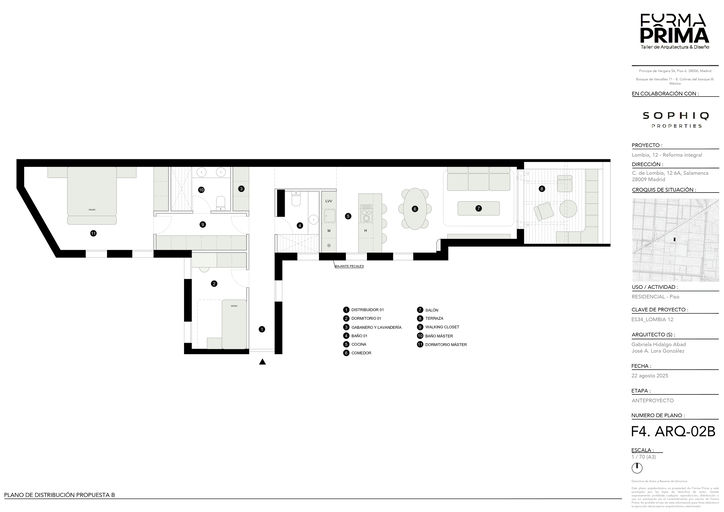 Plano Distribución B
