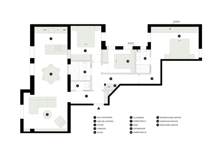 Plano Distribución A